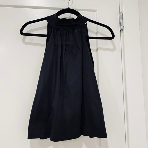 NWOT Mango Halter Neck Top, Black, S - Picture 8 of 9